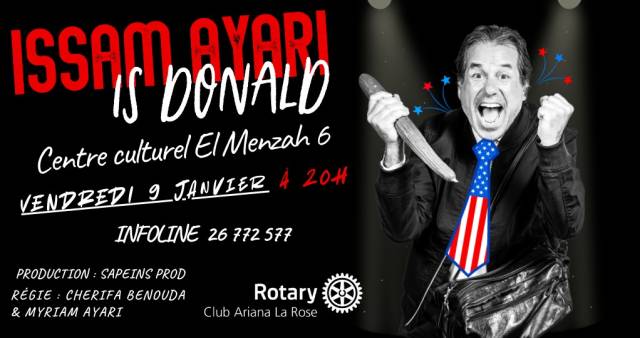 Issam ayari is Donald