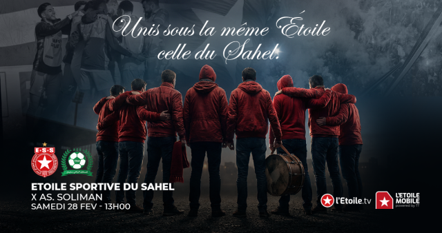 Tunisian Ligue Professionnelle 1 : Etoile Sportive Du Sahel VS AS SOLIMAN
