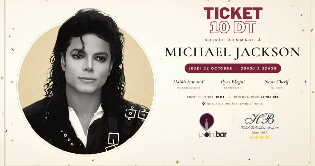 Soirée Hommage a Michael jackson 