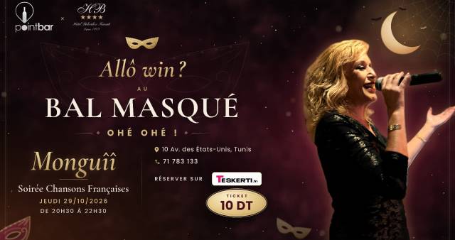 Soirée Bal masqué avec Monguii